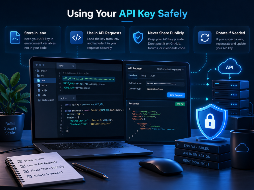 Claude API Key safely