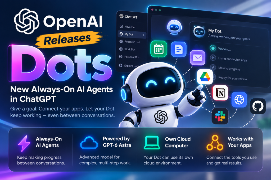 OpenAI Releases Dots: New Always-On AI Agents in ChatGPT