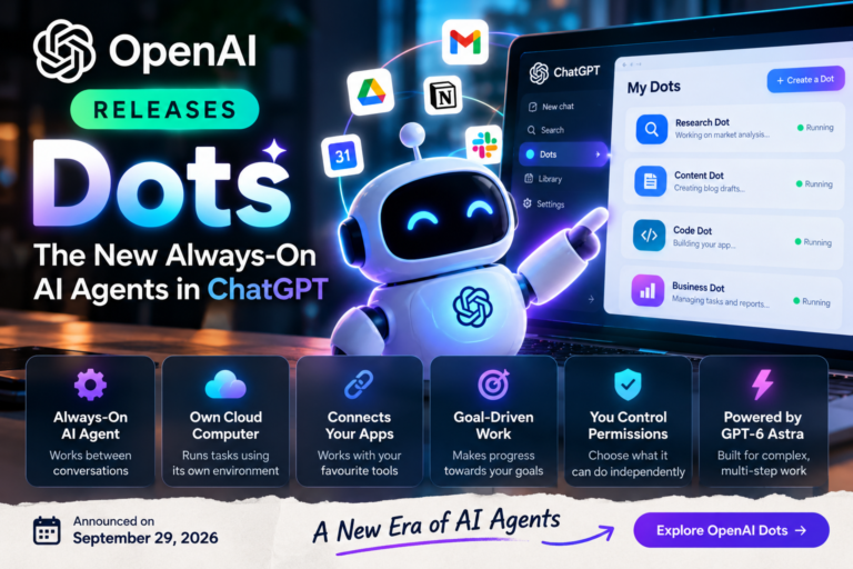 OpenAI Releases Dots: New Always-On AI Agents in ChatGPT